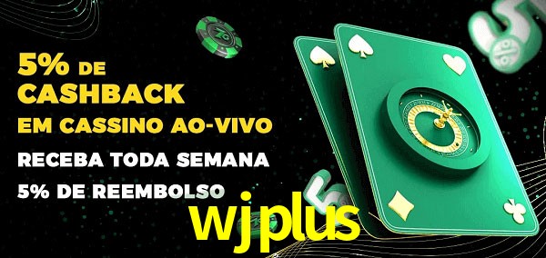 Promoções do cassino ao Vivo wjplus